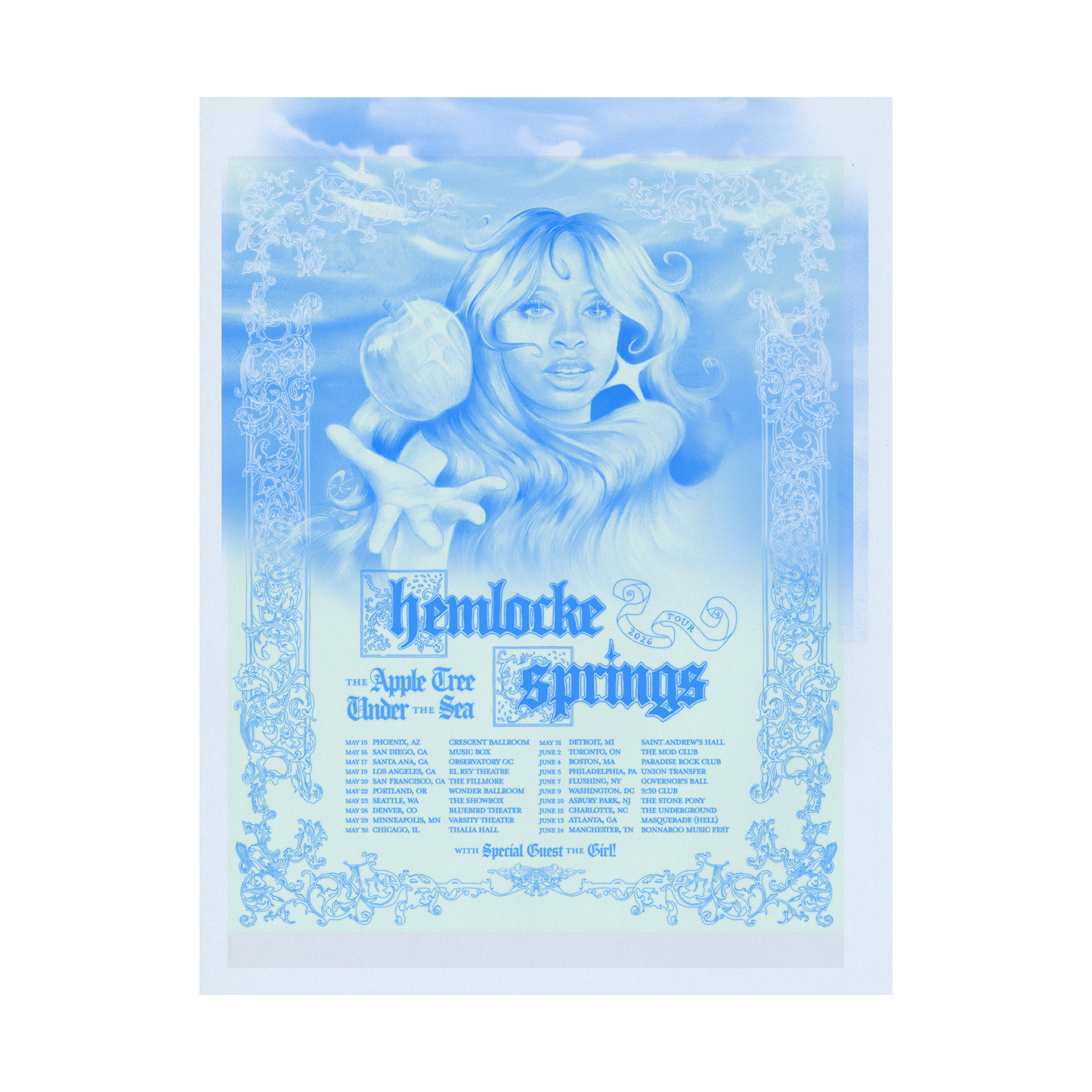 2026 Tatus Tour Poster